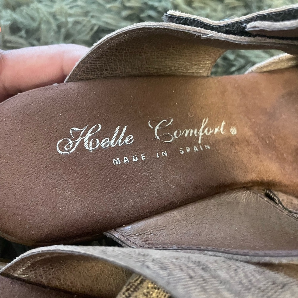 Hoelle Comfort Women's Brown Mules